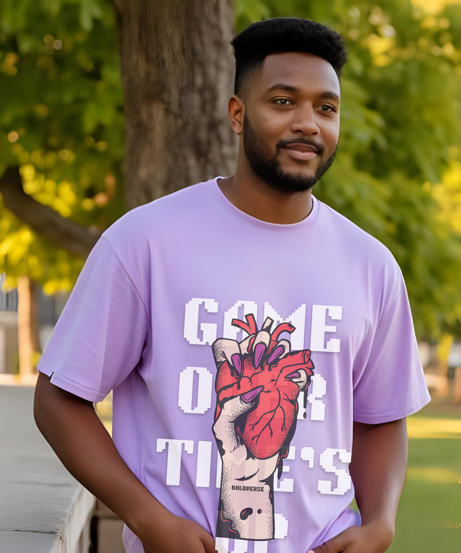 Oversized Game over T-Shirt