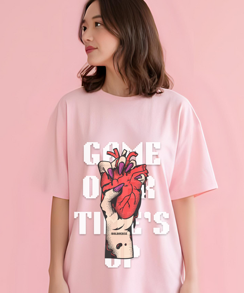 Oversized Game over T-Shirt